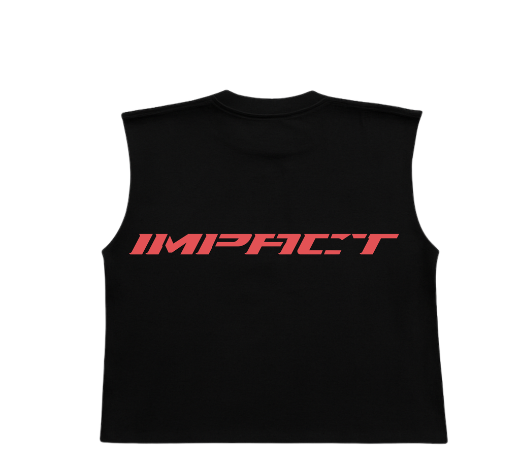 RAW / IMPACT Cropped Muscle Tee